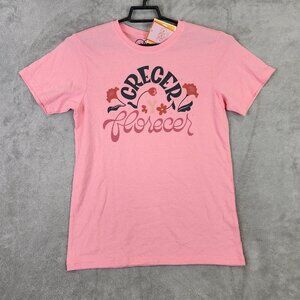 Unisex Pink JZD Gender Inclusive Shirt Short Sleeve Latino Heritage Month XS